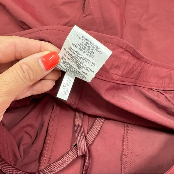 calvin Klein swimwear men's swim trunks sz XXL 2X NWT maroon burgundy - Picture 9 of 9